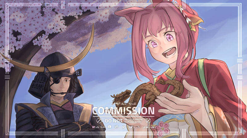 Date Masamune & Haru Urara Date Masamune & Haru Urara